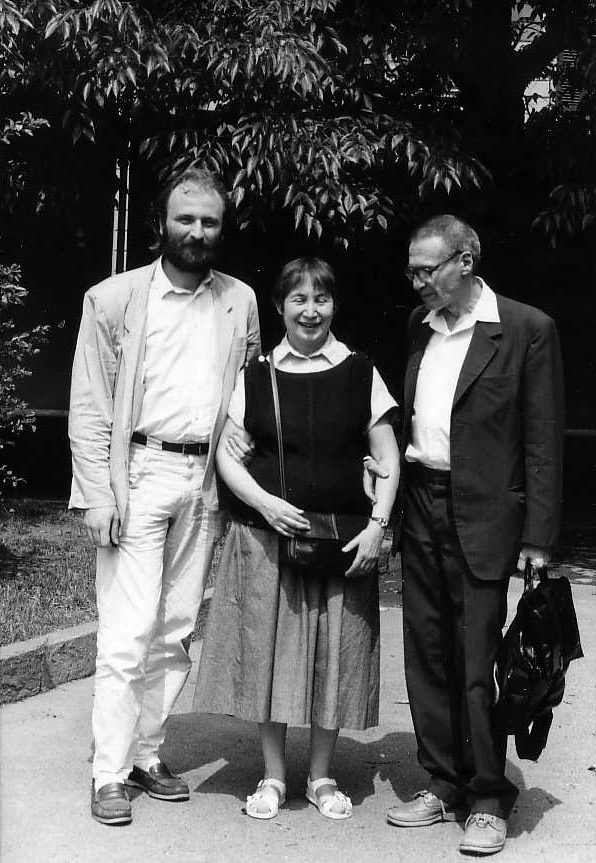 Márta and György Kurtág, Torino, early '90